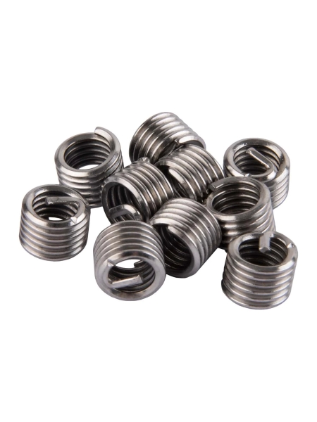 Набор вставок резьбовых WIEDERKRAFT UNC 1/4-20, 1,5d, 10 предметов WDK-INI01420