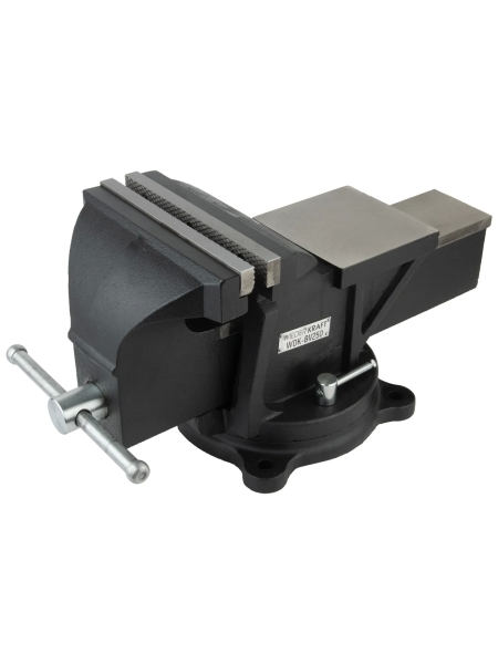 Профессиональные слесарные тиски WIEDERKRAFT поворотные, с наковальней, 250 мм WDK-BV250