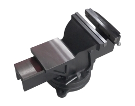 Профессиональные слесарные тиски WIEDERKRAFT поворотные, с наковальней, 250 мм WDK-BV250