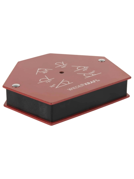 Магнит сварочный 30, 45, 60, 70, 90, 135 градусов, усилие 75Lbs WIEDERKRAFT WDK-65275