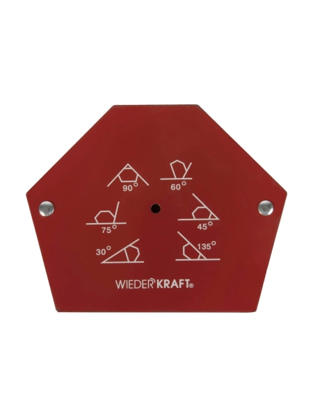 Магнит сварочный 30, 45, 60, 70, 90, 135 градусов, усилие 75Lbs WIEDERKRAFT WDK-65275