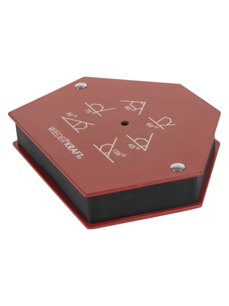 Магнит сварочный 30, 45, 60, 70, 90, 135 градусов, усилие 75Lbs WIEDERKRAFT WDK-65275