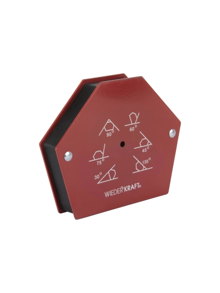 Магнит сварочный 30, 45, 60, 70, 90, 135 градусов, усилие 75Lbs WIEDERKRAFT WDK-65275