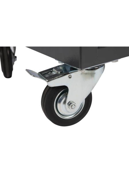 Инструментальная тележка WIEDERKRAFT 670x450x930 мм, 6 ящиков, 4x87мм, 2x179мм, серый/синий WDK-606GB