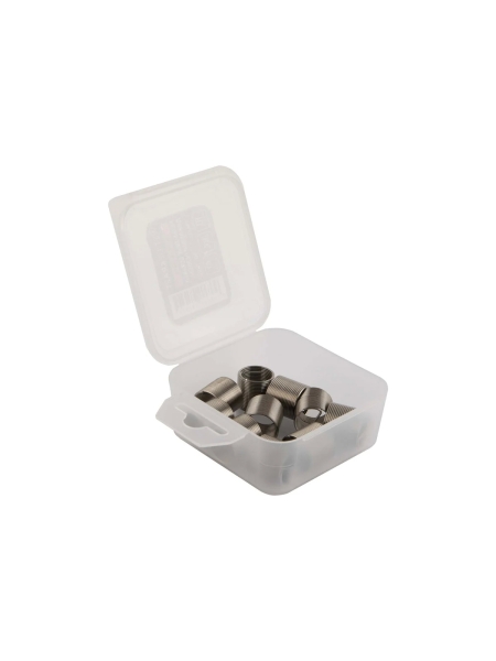 Набор вставок резьбовых WIEDERKRAFT для левой резьбы M14x1, 1,5d, 10 предметов WDK-INL1410