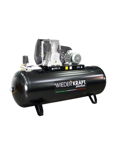 Масляный поршневой компрессор с ременным приводом WIEDERKRAFT WDK-95079