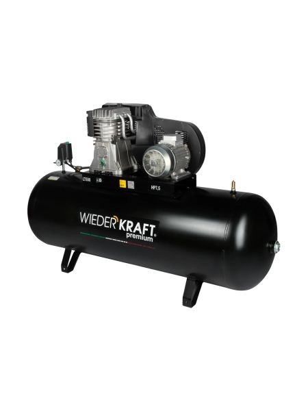 Масляный поршневой компрессор с ременным приводом WIEDERKRAFT WDK-95079