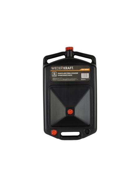 Емкость для слива и хранения отработанного масла и антифриза WIEDERKRAFT 10 л WDK-65240