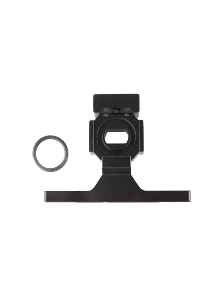 Скоба-держатель (T-образная) блока подготовки воздуха с резиновыми уплотнителями WIEDERKRAFT WDK-7030T