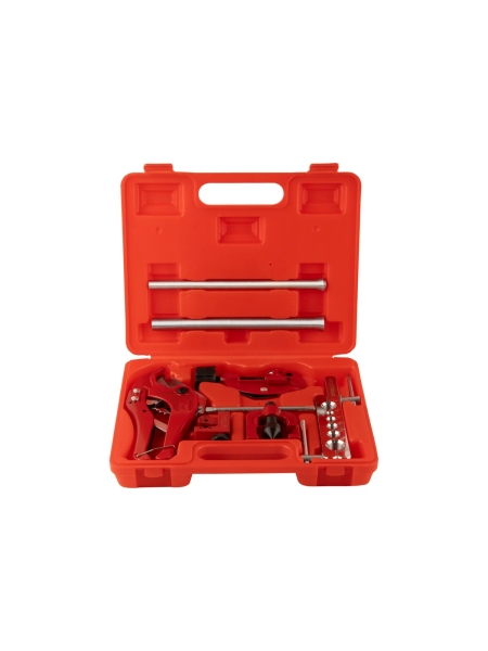 Набор для развальцовки, завальцовки и гибки труб кондиционера 9 предметов WIEDERKRAFT WDK-214328