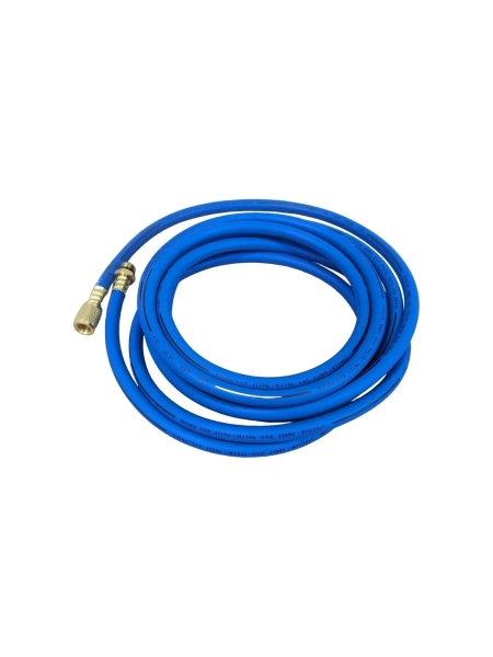 Шланг низкого давления заправочный для фреона 5 м, 1/2"-M14x1.5 WIEDERKRAFT WDK-500ACB