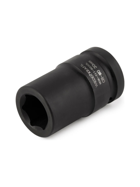 Головка торцевая ударная глубокая 6-гранная (30 мм; 1") WIEDERKRAFT WDK-711-8030L