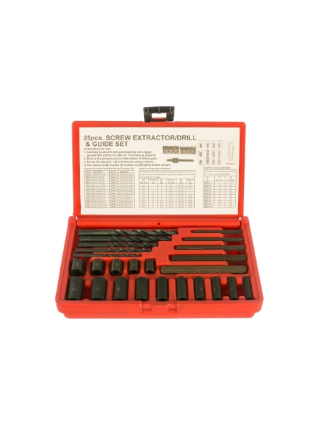 Набор экстракторов для сломанного крепежа WIEDERKRAFT WDK-65295