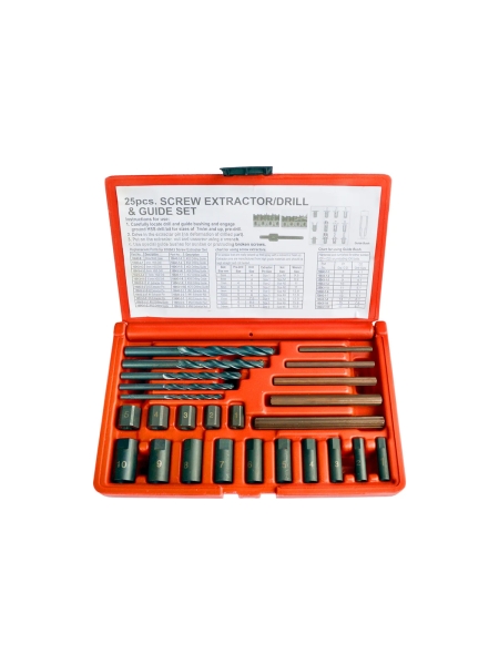 Набор экстракторов для сломанного крепежа WIEDERKRAFT WDK-65295