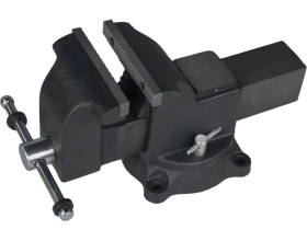 Профессиональные слесарные тиски WIEDERKRAFT поворотные, с наковальней, 200 мм WDK-BV200