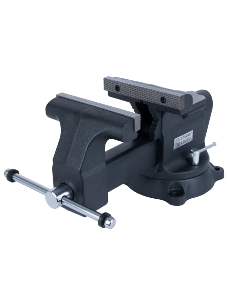 Профессиональные слесарные тиски WIEDERKRAFT поворотные, с наковальней, 200 мм WDK-BV200