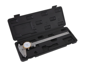 Штангенциркуль WIEDERKRAFT 0-200 мм, 0.02 мм, с отсчетом по круговой шкале WDK-MF20002