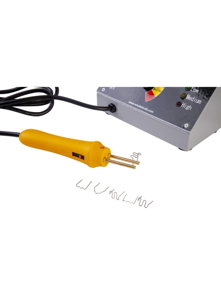 Аппарат для ремонта пластиковых деталей стальными скобами 220В WIEDERKRAFT WDK-65825