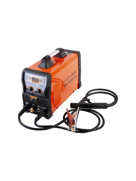 Сварочный инвертор аргонодуговой сварки WIEDERKRAFT AC DC PULSED TIG  WDK WSME-200