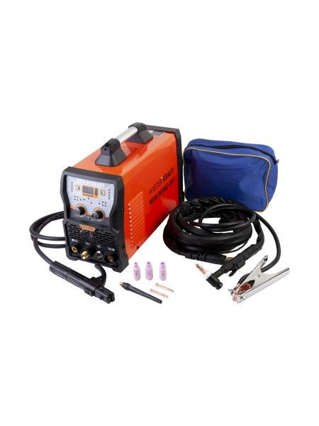 Сварочный инвертор аргонодуговой сварки WIEDERKRAFT AC DC PULSED TIG  WDK WSME-200