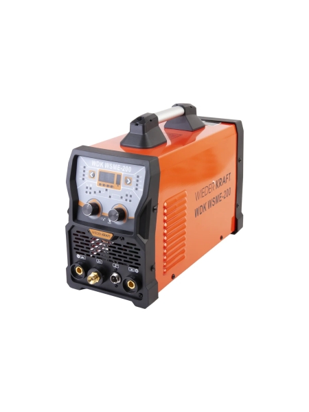 Сварочный инвертор аргонодуговой сварки WIEDERKRAFT AC DC PULSED TIG  WDK WSME-200
