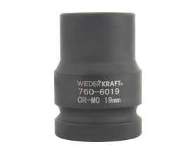 Головка ударная 6-гранная (19 мм; 3/4) WIEDERKRAFT WDK-760-6019
