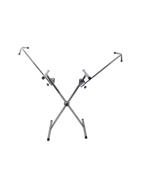 Х-образный стенд с регулируемыми дополнительным стержнями WIEDERKRAFT WDK-65027