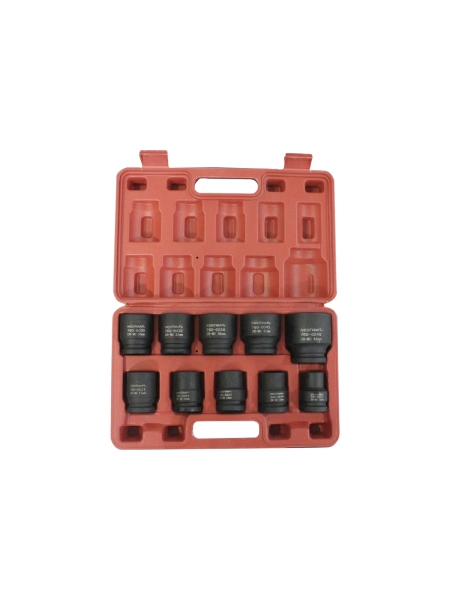 Набор ударных головок (10 предметов; 17-46 мм; 3/4") WIEDERKRAFT WDK-760