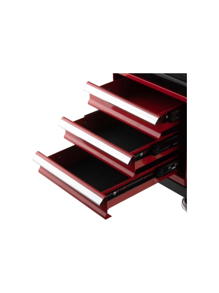 Ремонтный табурет на колесах с 3 ящиками WIEDERKRAFT г/п 110 кг WDK-86032