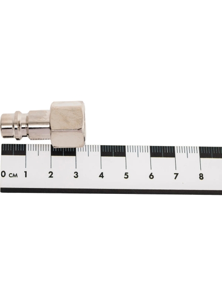 Штекер быстроразъемного соединения (10 шт; рапид EURO - 1/4"F) WIEDERKRAFT WDK-82PF