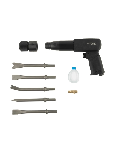 Пневматический молоток WIEDERKRAFT 2500 уд/мин, HEX 175 мм WDK-24120