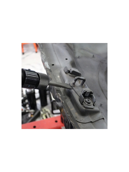 Пневматический молоток WIEDERKRAFT 2500 уд/мин, HEX 175 мм WDK-24120