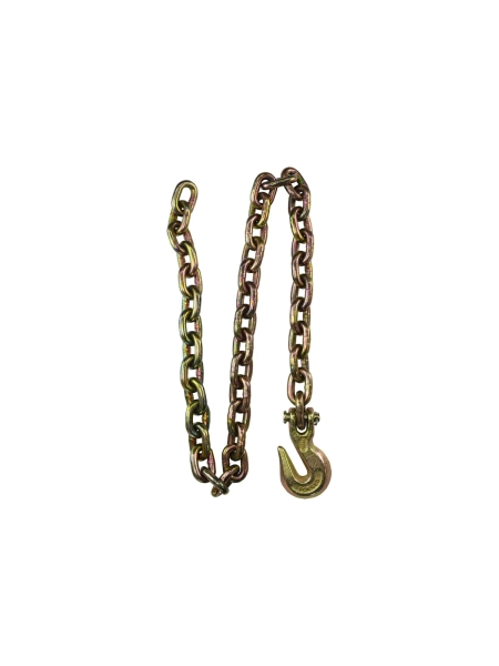Тяговая цепь с крюком для слесарных работ WIEDERKRAFT 1,3 м 6 т WDK-0301