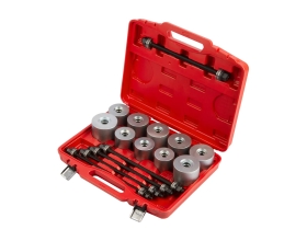 Съемник сайлентблоков WIEDERKRAFT набор оправок, 24 предмета WDK-214920