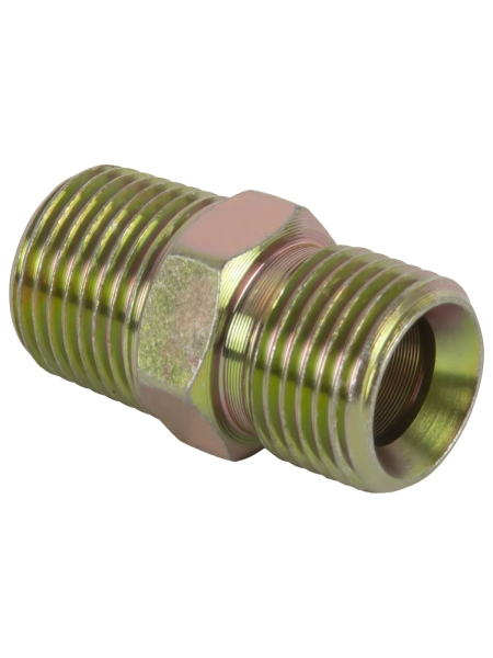 Двусторонняя резьбовая муфта WIEDERKRAFT наружная 1/2" WDK-89556