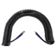 Шланг пневматический спиральный с БРС (10х14 мм; 10 м) WIEDERKRAFT WDK-65810