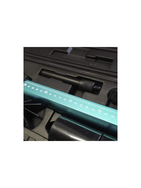 Механическая телескопическая измерительная система в переносном кейсе 210-2250мм, 27 предметов WIEDERKRAFT WDK-MS300