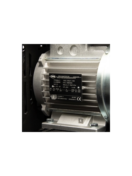 Масляный поршневой компрессор с ременным приводом WIEDERKRAFT 400 л/мин, ресивер 100л, WDK-91040