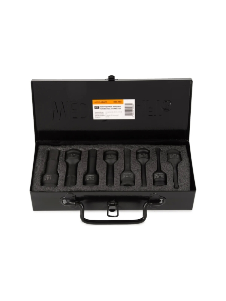 Набор ударных головок 6-гранных (8 шт; 1/2") WIEDERKRAFT WDK-705H