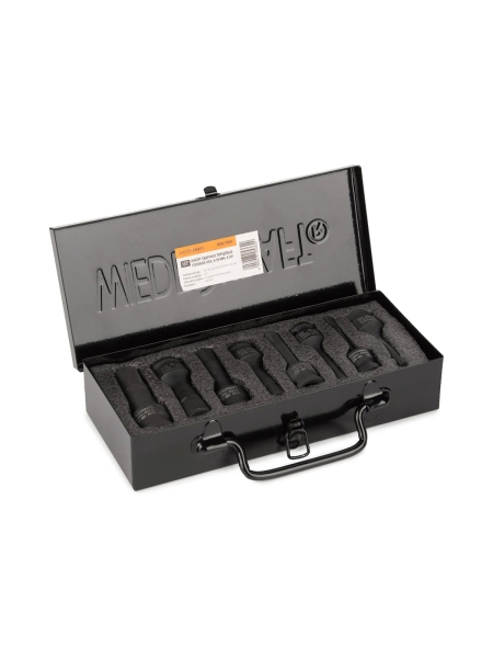 Набор ударных головок 6-гранных (8 шт; 1/2") WIEDERKRAFT WDK-705H