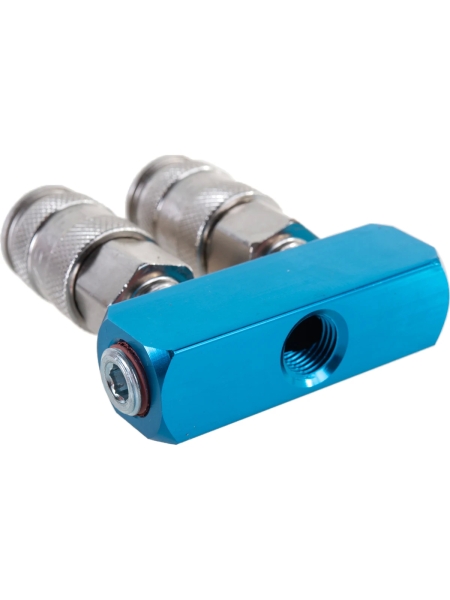 Разветвитель пневматический (1/4"; рапид EURO) WIEDERKRAFT WDK-82ML