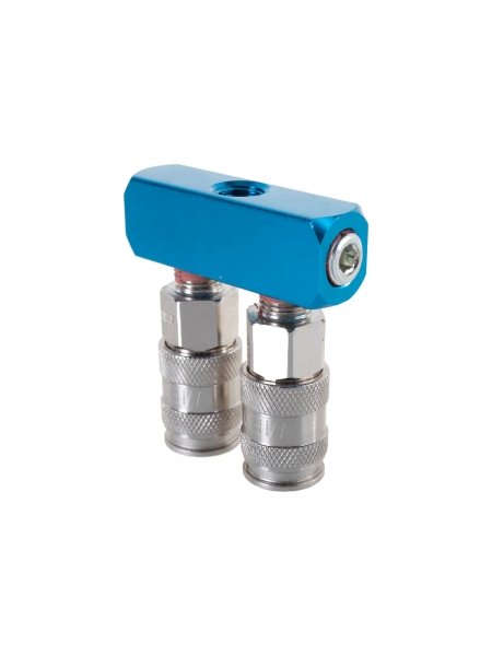 Разветвитель пневматический (1/4"; рапид EURO) WIEDERKRAFT WDK-82ML