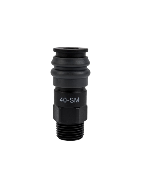 Композитное быстроразъёмное соединение (рапид- 1/2"М) WIEDERKRAFT WDK-840SM