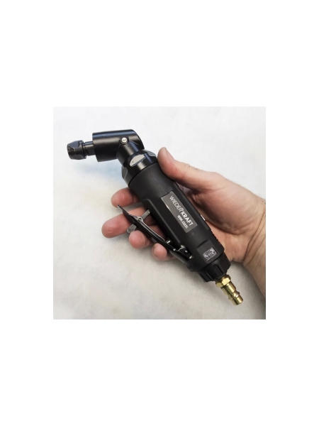 Пневматическая угловая бормашинка WIEDERKRAFT 115град., 18000 об/мин, 400 Вт WDK-23225