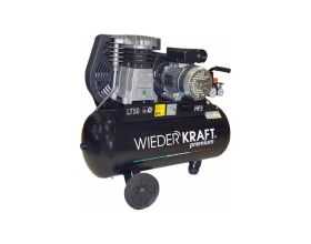 Двухцилиндровый ременной компрессор WIEDERKRAFT 50л 320л/мин WDK-90532