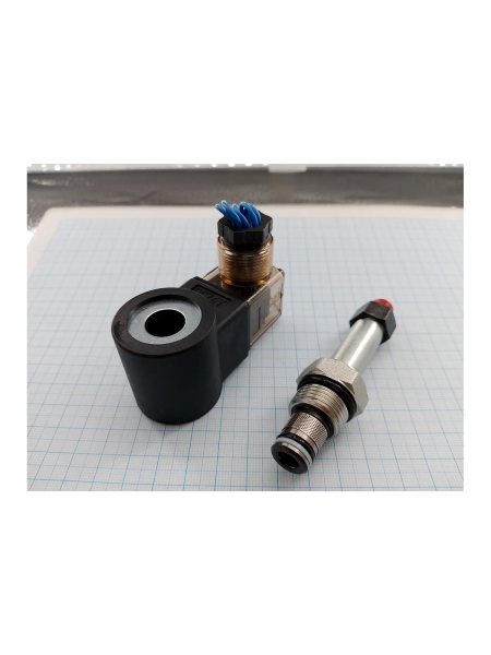 Электромагнитный спускной клапан WIEDERKRAFT клапан 74x54x34 мм 24V DC для подъемников WDK-522E-004080