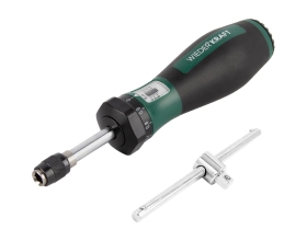 Динамометрическая отвертка WIEDERKRAFT 1/4 до 6 Нм WDK-MS0106