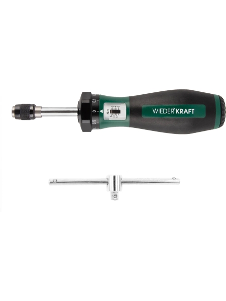 Динамометрическая отвертка WIEDERKRAFT 1/4 до 6 Нм WDK-MS0106