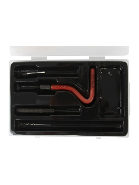 Набор для восстановления резьбы WIEDERKRAFT M3x0,5, 12 предметов WDK-ST0305