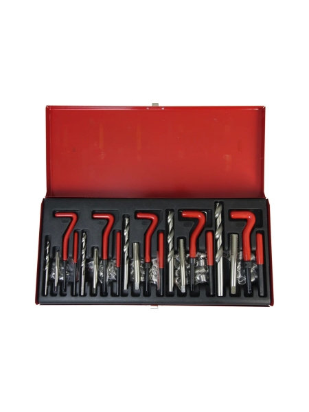 Набор для восстановления резьбы WIEDERKRAFT M5 - 12, 131 предмет WDK-ST0512